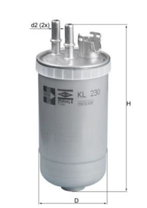 Fuel Filter MONDEO III (B5Y)