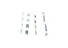 Accessory Kit, brake shoes -