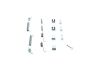 Accessory Kit, brake shoes -