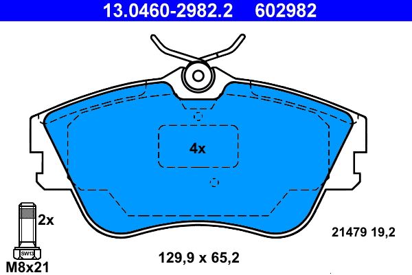 Brake Pad Set, disc brake -
