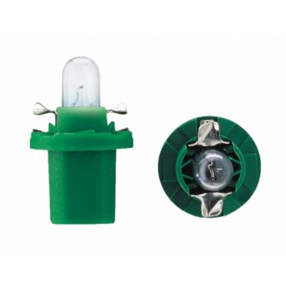Bulb, instrument lighting 2W BAX10D YELLOW-GREEN