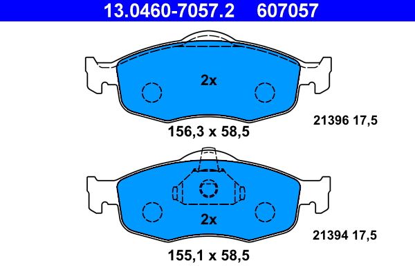 Brake Pad Set, disc brake -