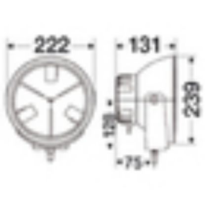 Spotlight Luminator LED,12-24V +gab(LED)