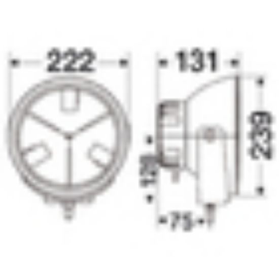 Spotlight Luminator LED,12-24V +gab(LED)