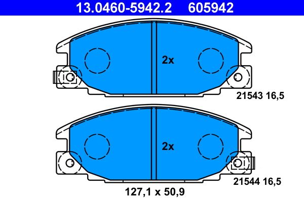 Brake Pad Set, disc brake -