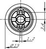 Actuator, headlight levelling MERCEDES-BENZ
