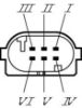 Actuator, headlight levelling MERCEDES-BENZ