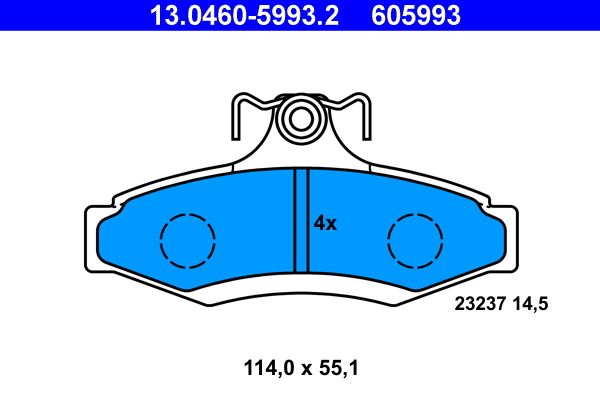 Brake Pad Set, disc brake -