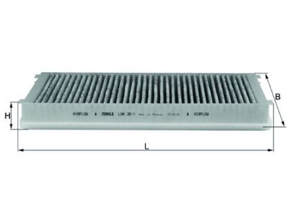 Filter, cabin air BOXSTER (987), 911 (997)