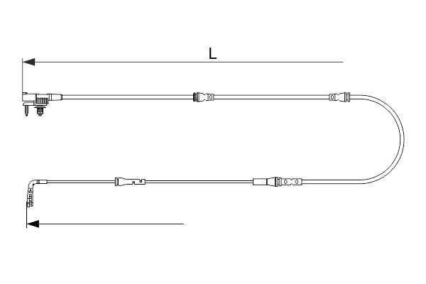 Warning Contact, brake pad wear -
