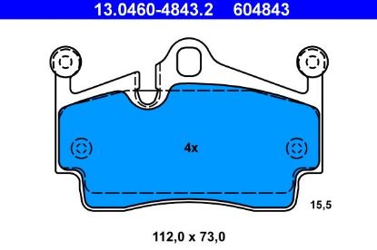 Brake Pad Set, disc brake -