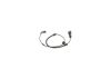 Warning Contact, brake pad wear -