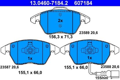 Brake Pad Set, disc brake -