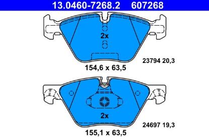 Brake Pad Set, disc brake -