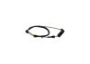 Warning Contact, brake pad wear -