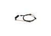 Warning Contact, brake pad wear -