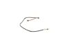 Warning Contact, brake pad wear -