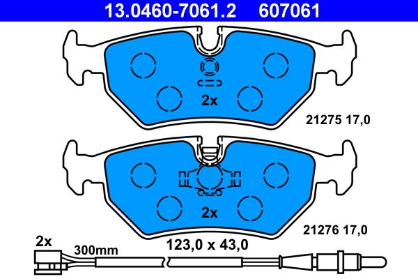 Brake Pad Set, disc brake -