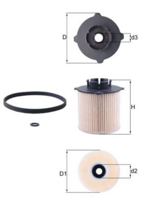 Fuel Filter GENERAL MOTORS - 13263262