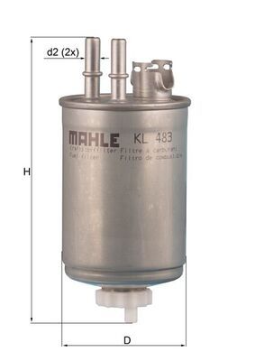 Fuel Filter P9910 - Ford