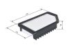 Air Filter HYUNDAI - 28113 1R100, KIA - 28113 B2000