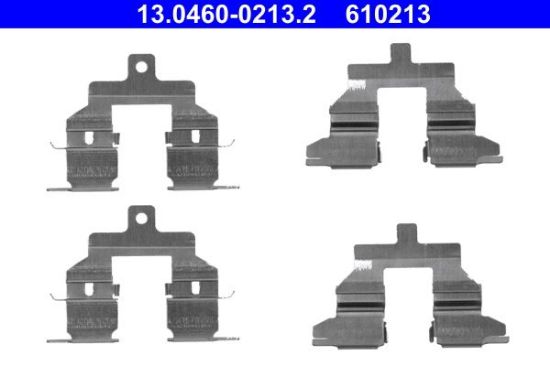 Accessory Kit, disc brake pad -