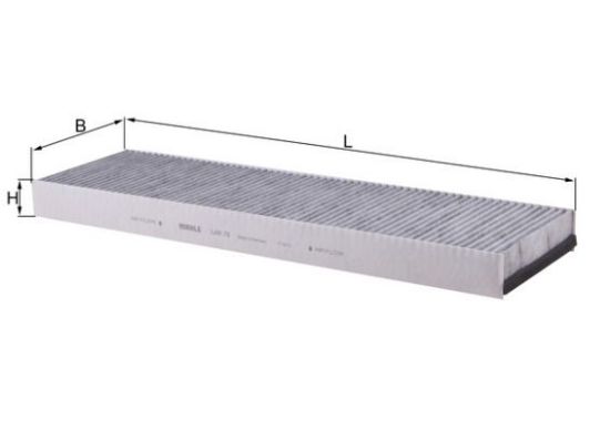 Filter, cabin air PEUGEOT 607 (9D, 9U)