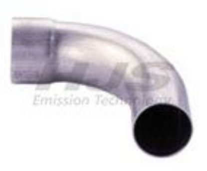Exhaust Pipe, universal Bogen 30 Grad d=50mm
