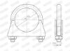 Clamping Piece, exhaust system KLAMBER M8 X 76,0 MM