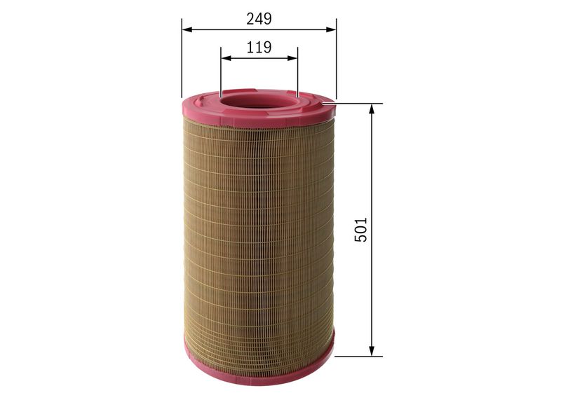 Air Filter MAN - 81.08304-0093
