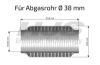 Flex Hose, exhaust system 38x100mm tugev sisu