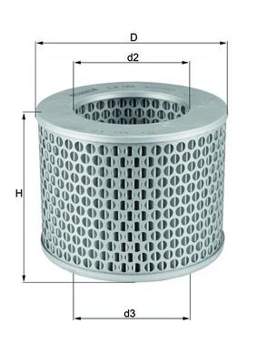 Air Filter 356 Cabriolet/Speedster