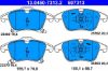 Brake Pad Set, disc brake -