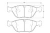 Brake Pad Set, disc brake MERCEDES-BENZ - 210 042 01 20