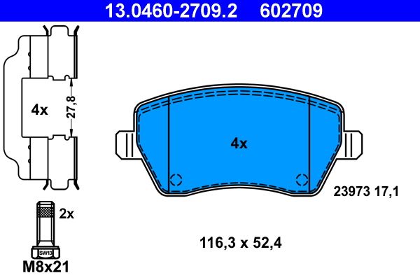 Brake Pad Set, disc brake -