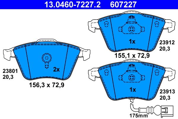 Brake Pad Set, disc brake -