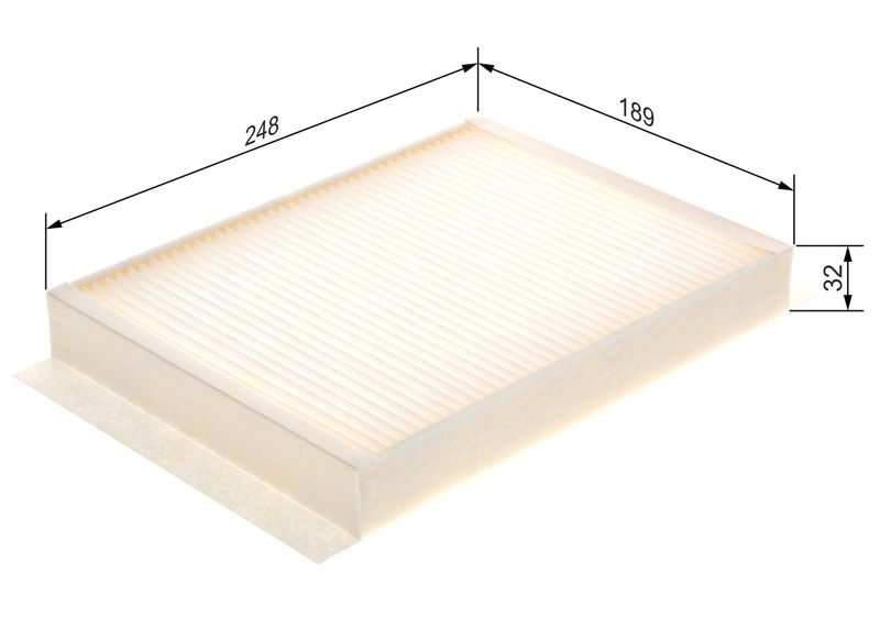 Filter, cabin air MERCEDES-BENZ - 166 830 02 18