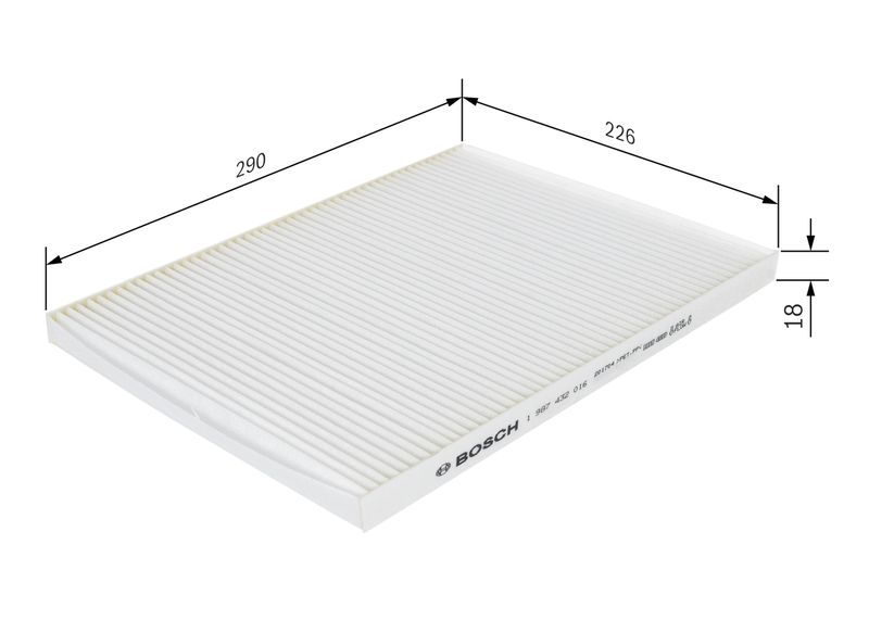 Filter, cabin air -