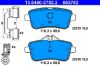Brake Pad Set, disc brake MERCEDES-BENZ - 007 420 82 20