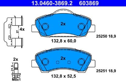 Brake Pad Set, disc brake -
