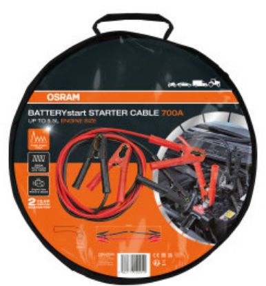 Jumper Cables BatteryStart 3.5m 25mm2 700A peak 350A pidev AL/CU