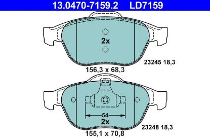 Brake Pad Set, disc brake -