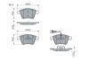 Brake Pad Set, disc brake VAG - 7H0 698 151 D