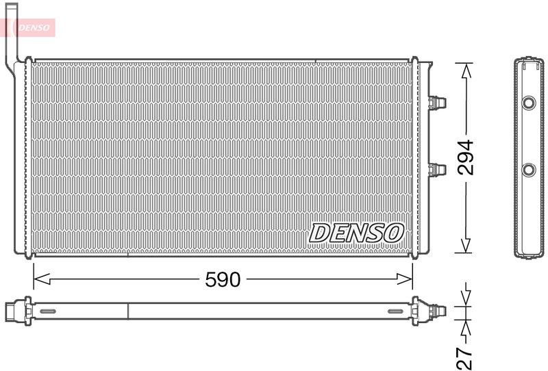 Radiator, engine cooling -