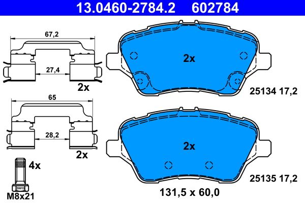Brake Pad Set, disc brake -