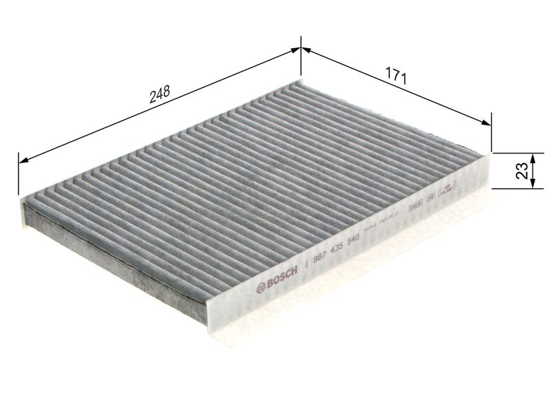 Filter, cabin air HYUNDAI - 97133-2L000 ATK