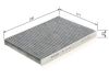 Filter, cabin air HYUNDAI - 97133-2L000 ATK