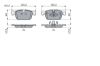 Brake Pad Set, disc brake VOLVO - 31423652