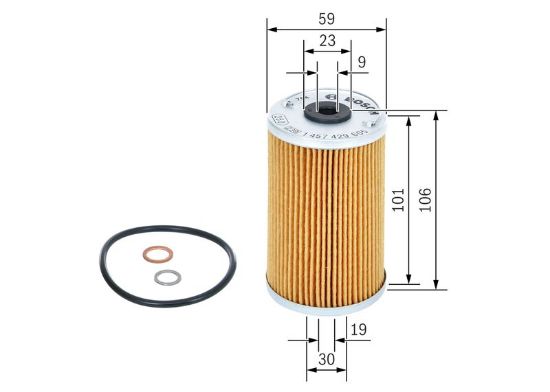 Oil Filter KOMBI T-Model (S123), 190 (W201)