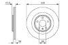 Brake Disc LAGUNA III (BT0/1)